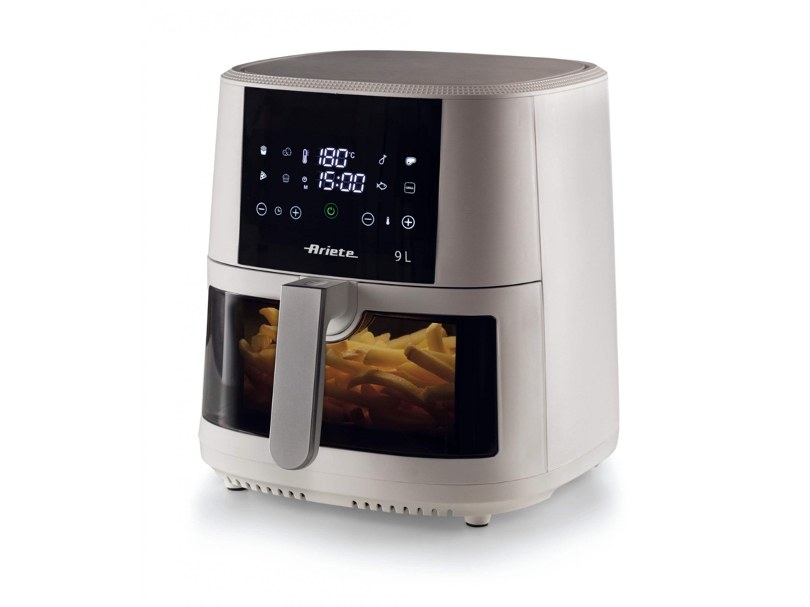 4630/03 Sencillo 9 L 1500 W Freidora de aire caliente Blanco ARIETE