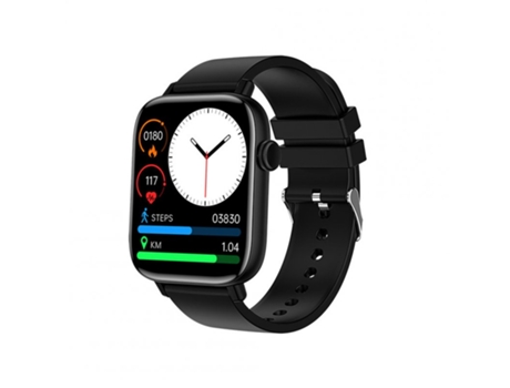 Smartwatch T49 Pantalla grande Reproducción de música Ejercicio Monitoreo de frecuencia cardíaca Bluetooth Llamada negra