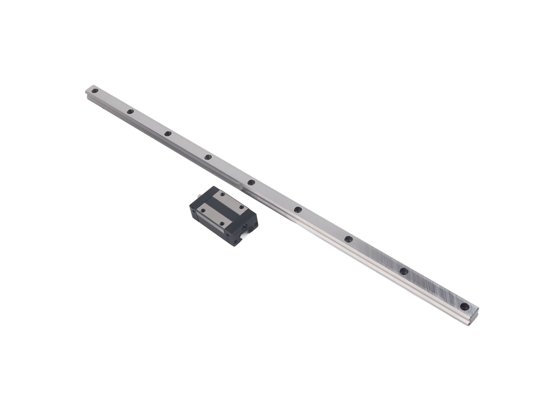 Kit De Rieles Lineales Con Bloque De Cojinetes De Acero Para Impresoras 3d Y Piezas Cnc De 500 Mm