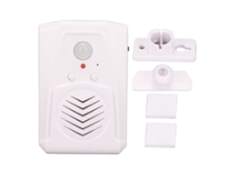 Alarma con sensor de movimiento PIR, reproductor de sonido de bienvenida con entrada de voz grabable para tienda