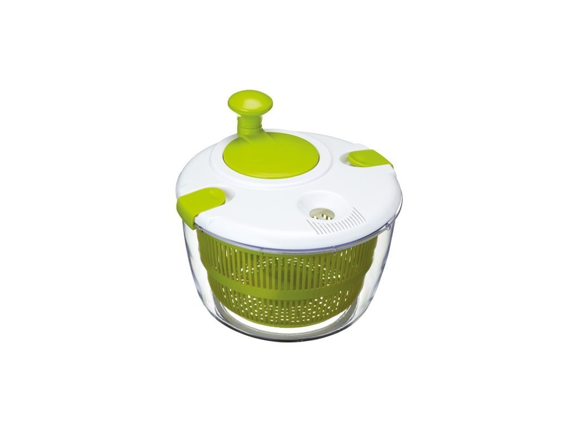 Secadora De Ensaladas Spinner Diseño Rápido Bpa Free Para Secar Y Escurrir Lechugas Y Verduras