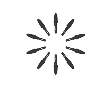 VEIKK P002 10 Uds puntas de bolígrafo de repuesto batería Stylus gratis punta de bolígrafo resistente al desgaste para tabletas gráficas VEIKK A50 ...