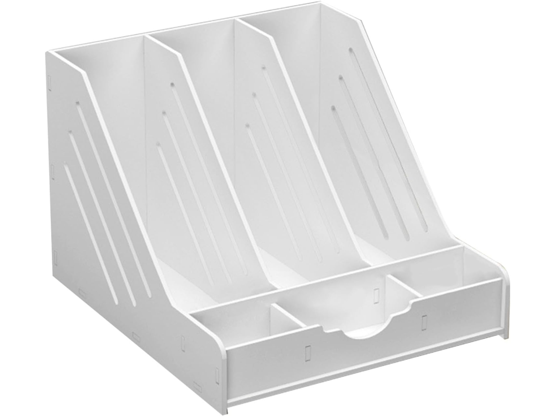 Soporte Multifuncional Para Libros Bood End Con Portalápices Y Tarjetero.