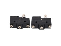 Microinterruptor de límite con palanca de rodillo, 2 unidades, 160 Ω, 42 RF, 250 V CA, sin contacto NC