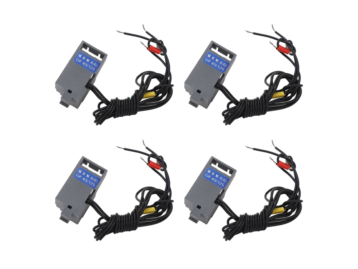 Bloque De Contacto Auxiliar Para Interruptor De Circuito, 4 Piezas, Instalación Lateral Derecha, Ac230v