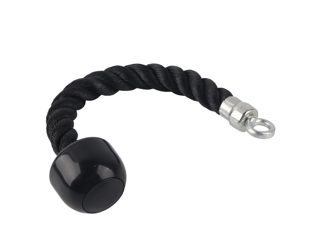 Cuerda de tríceps de goma antideslizante, cuerdas de ejercicio duraderas, accesorios de gimnasio resistentes y prácticos para ejercitar los músculos.