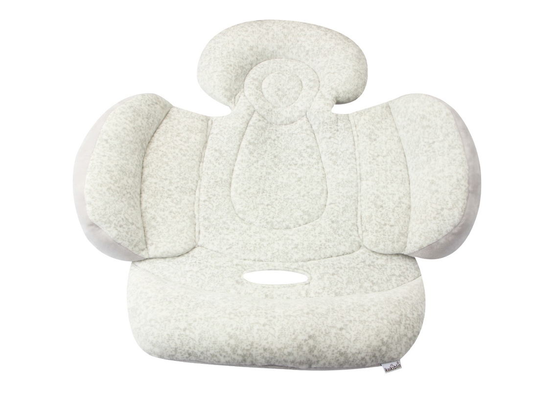 Cojín para asiento de cochecito de bebé, cojín protector para asiento de coche infantil, protección de doble cara DIGITALLAB Gris