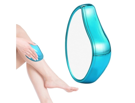 Depiladora física indolora para mujeres y hombres, depiladora de nanocristales Crystal Eraser (azul) ENZONS