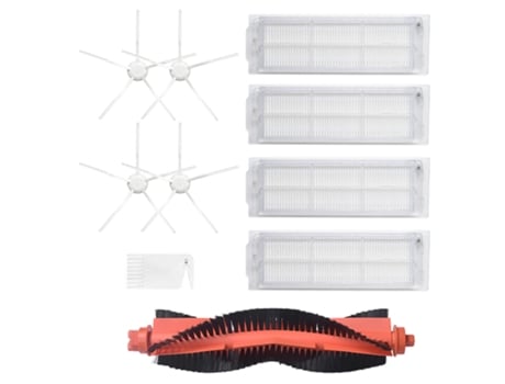 Accesorios para aspiradoras lavables para Xiaomi Dreame F9 o 1C, Robot aspirador, cepillo lateral, kits de filtros Hepa