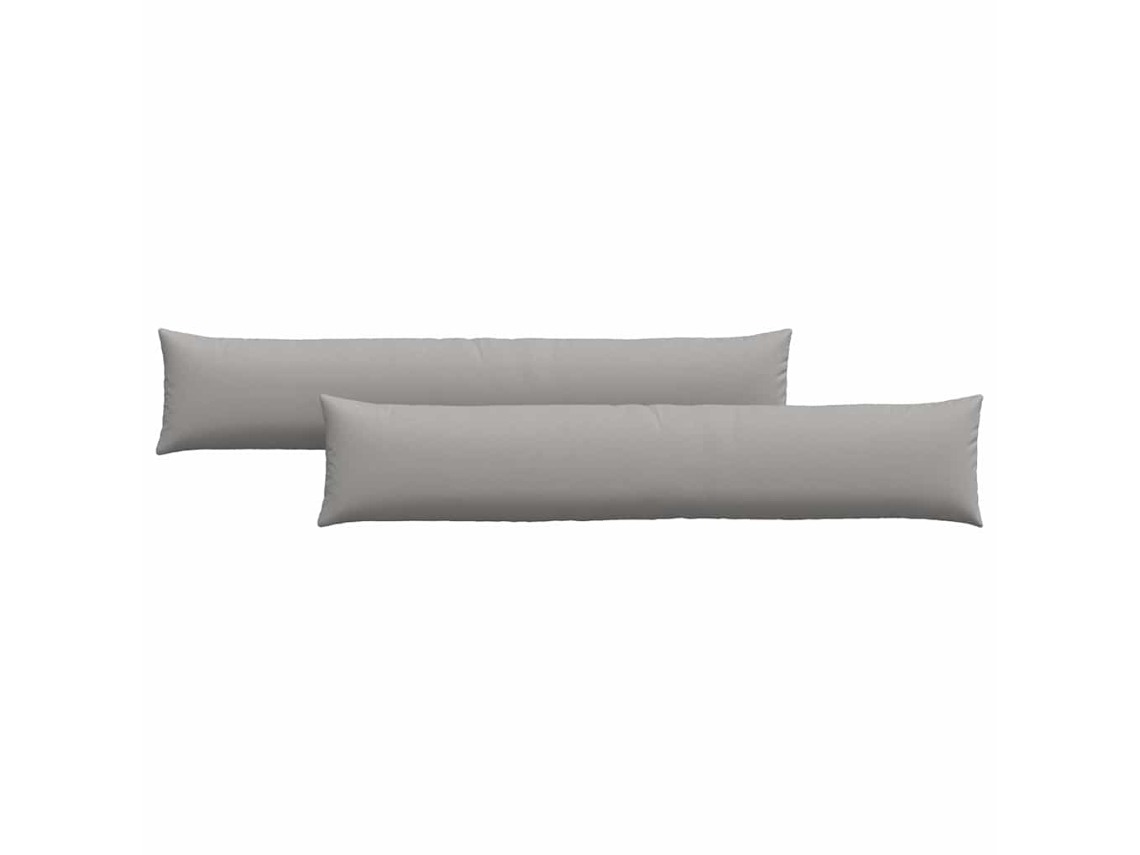 Cojines para sofá (2 unidades) - Cojín para sofá gris nube, 200 x 40 cm, tela HARLANV1