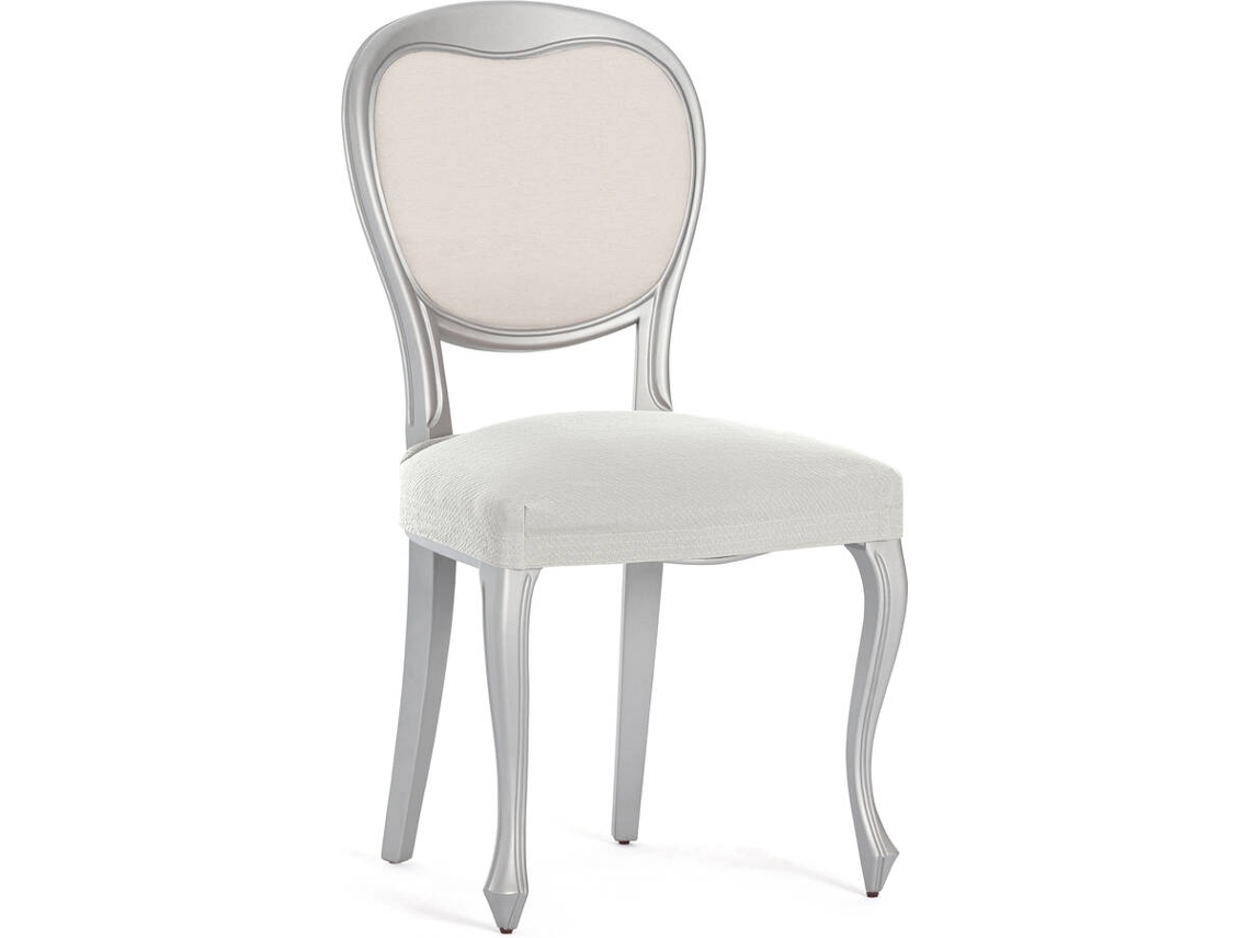 Funda de Silla EYSA Premium Bronx Pack de 2 Fundas Tejido Multielástico (50 x 50 x 5 cm - Poliéster - Crudo)