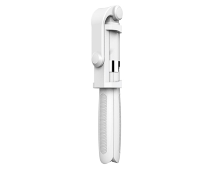 Trípode SLOWMOOSE 3 em 1 Bluetooth para Xiaomi / Redmi Note / Huawei / Iphone 11 / Xr / 7/8 Plus Samsung Blanco