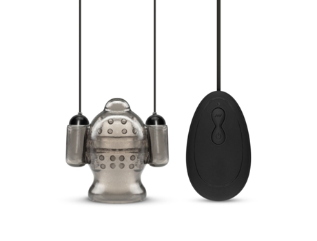 Funda de Pene Vibradora Con Control Remoto EASYTOYS ONLINE ONLY