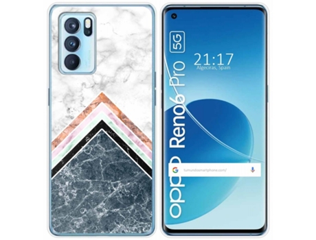 Carcasa Oppo Reno 6 Pro 5G TUMUNDOSMARTPHONE Dibujos Multicolor