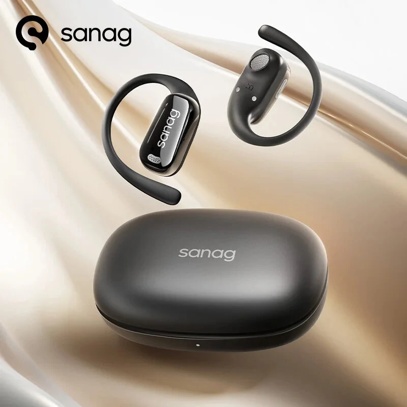 Auriculares Inalámbricos Sanag C30s Ows Con Bluetooth, Altavoz De 15 Mm, Diafragma De Graves, Sonido Espacial Panorámico De 360°, Cancelación De Ruido