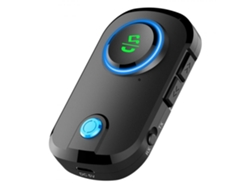 Adaptador De Audio Inalámbrico Bluetooth 5.0 Con Entrada Auxiliar De 3,5 Mm Para Coche - Negro*