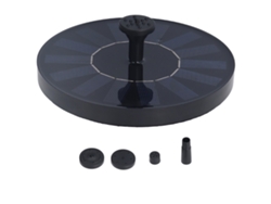 Fuente Solar Flotante De 1,4 W Y 7 V, Con Un Caudal De 150 L/h, 6 Boquillas Antiobstrucción, Fabricada En Abs, Ideal Para Jardines Y Piscinas.