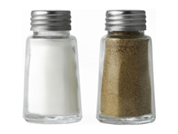 Mini Molinillos De Especias Clásicos, Juego De 2, Vidrio Sin Bpa, Acero Inoxidable, Capacidad De 30 G Para Sal/pimienta.