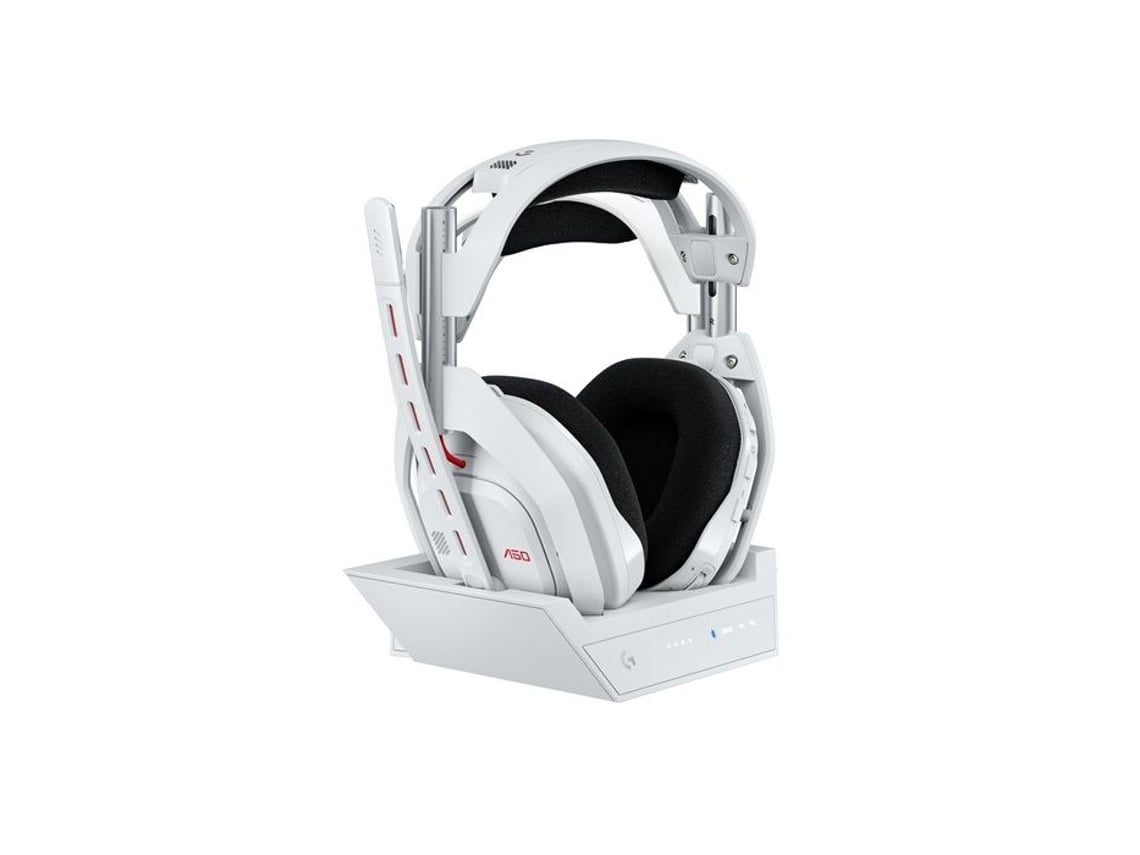 Auriculares inalámbricos para juegos Logitech A50 Lightspeed Pro G Graphene con conmutación entre tres sistemas USB-C