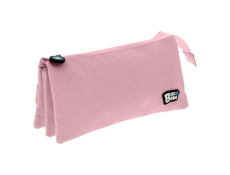 Estuche Escolar Grafoplas Bits & Bobs 2023 Triplo Rosa Soft 37545493