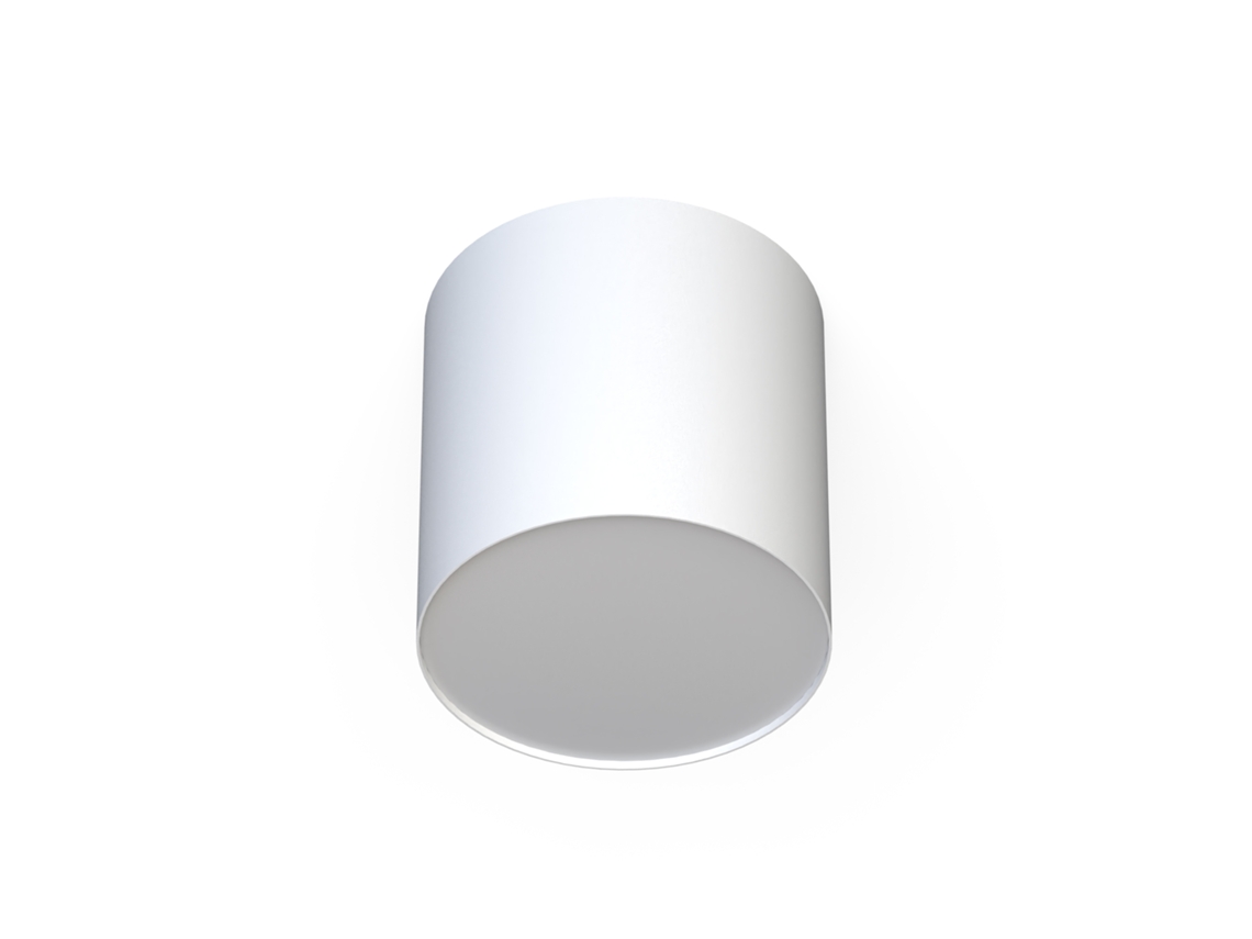 Lámpara NOWODVORSKI Point Plexi White M (Blanco - Acero )