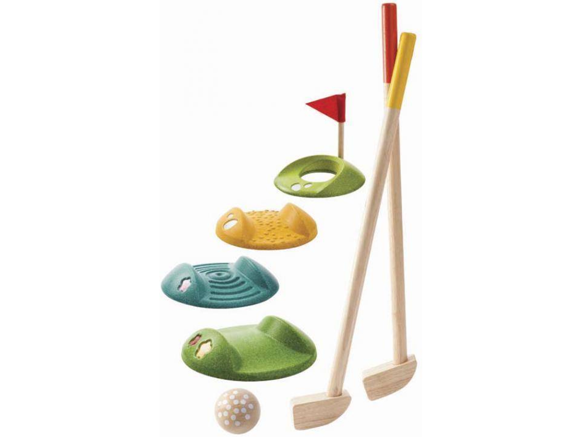Conjunto Mini Golf PLAN TOYS Madera