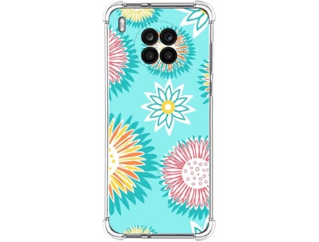 Carcasa Huawei Honor 50 Lite 5G TUMUNDOSMARTPHONE Dibujos Antigolpes Flores 05 Multicolor