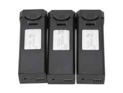 Batería De Litio Para Dron De Aeromodelismo Compatible Con A258 F184 Sp3 1800mah 3.7v 3 Piezas