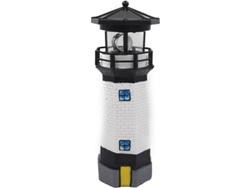 Lámpara Solar Giratoria 2025 Con Led Para Decoración De Jardín Y Patio, Hatteras, Estatua