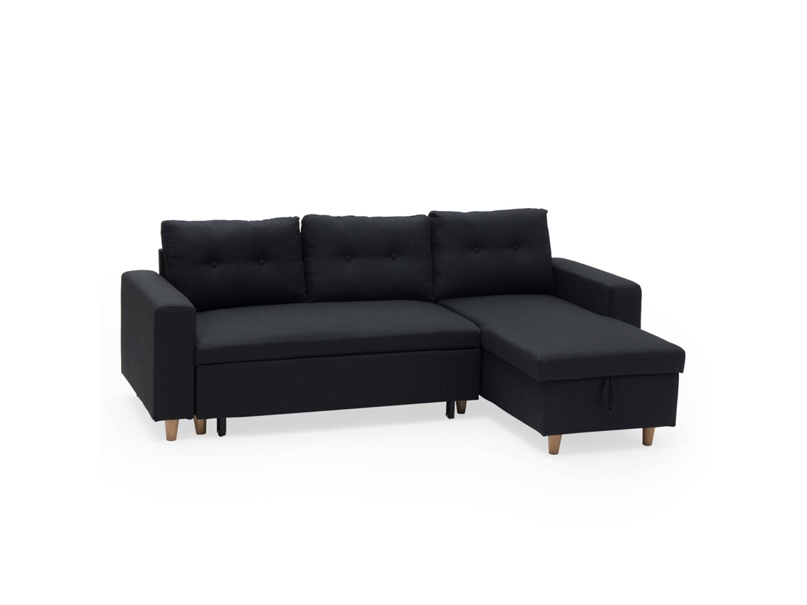 Sofás Cama HAPPY GARDEN (Tejido - Gris - 229 x 146 x 86 cm)