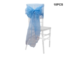 Lazos De Hilo Para Sillas Para Decoración De Bodas, 10 Unidades, Poliéster.