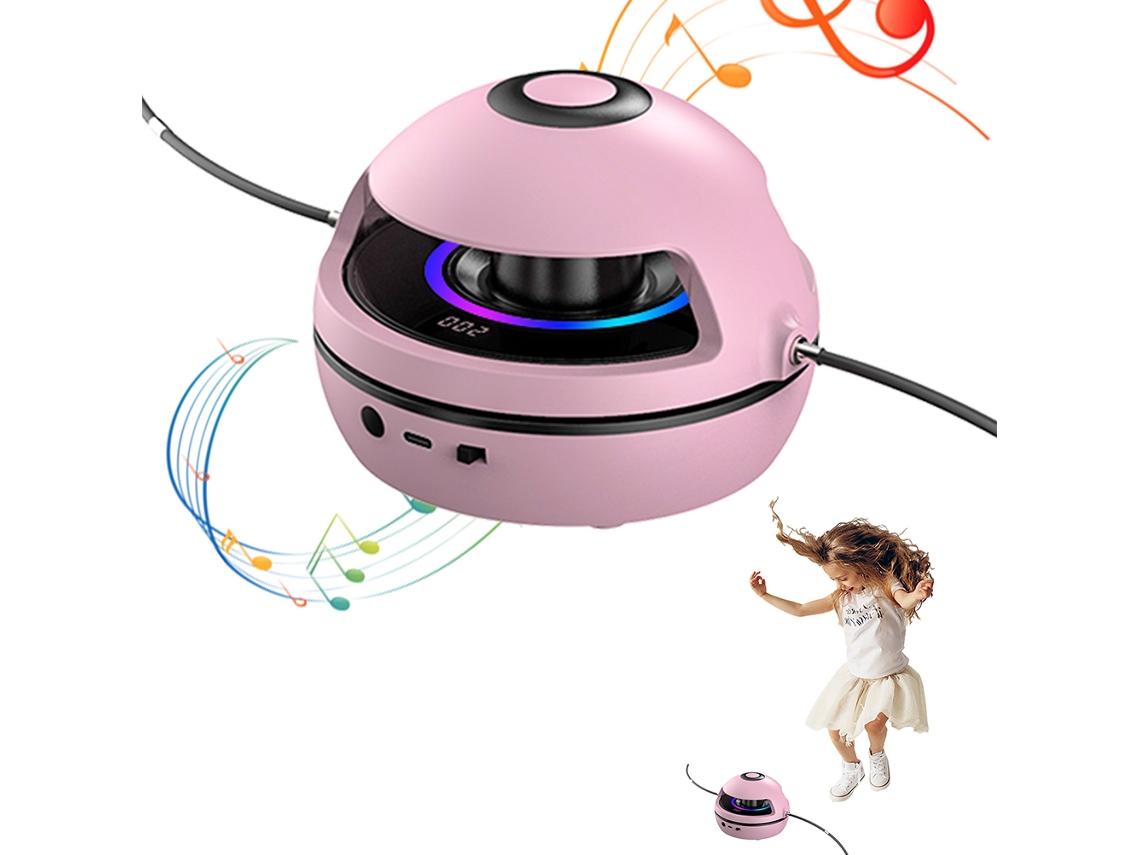 Cuerda Para Saltar Eléctrica Con Control Remoto Ajustable, 1-10 Velocidades, Para Niños Y Adultos.