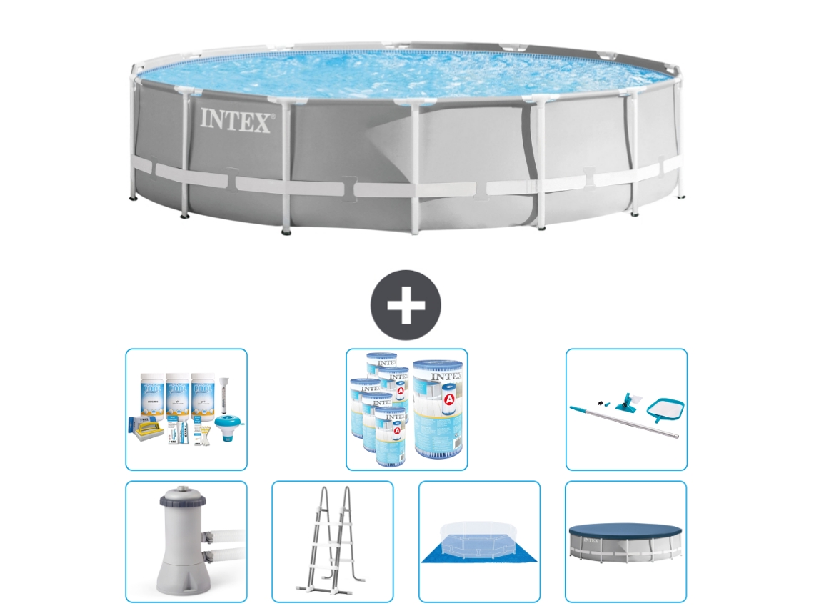 Piscina Tubular INTEX 26720GN-CB46 (12706 L - 427x107cm)