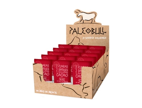 PALEOBULL Barritas Cacao 15 Unidades