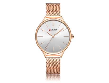 Reloj Impermeable De Mujer Calendario De Cuarzo Impermeable Cinturón De Malla Reloj De Pulsera para Mujer Relojes De Moda para Mujer-Color 5 LUUCOZK