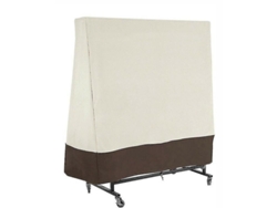 Omni-tapa Para Mesa De Ping Pong Impermeável Anti-uv Protetora Resistente À Água E Vento Com Cremalheira E Cordão De Nylon Bege