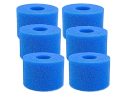 Filtro De Esponja Reutilizable Intex Tipo S1 Para Piscinas, Acuarios Y Spas (6 Unidades)