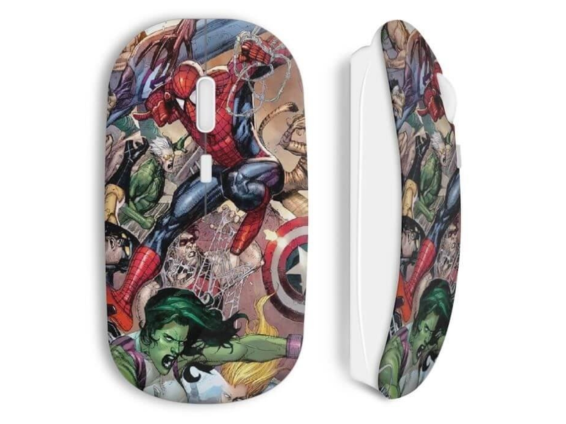Ratón inalámbrico Homem-Aranha em Quadrinhos MANIACASE