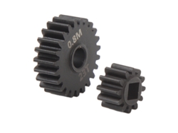 Engranajes De Portal Rc 0.8m 12t 23t De Acero Compatibles Con Coches Rc Axial Capra Scx10 Iii 1/10