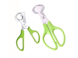 Tijeras para huevos de codorniz, tijeras para cáscaras de huevo, abridor de huevos, utensilios de cocina Niuniu Rosewell