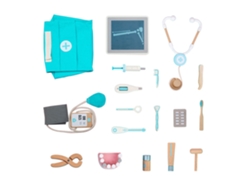 Brincadeira De Médico Para Crianças Kit De Jogo De Simulação Em Madeira Brinquedos Interativos