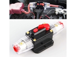Disyuntor De Coche 12v-24v Dc, Protección Manual De Reset, Fuse De Audio En Línea 80a Para Coches, Barcos, Caravanas Y Sistemas Solares