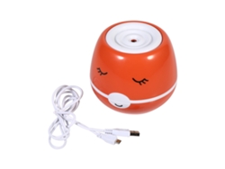 Mini humidificador de aire USB ultrasónico difusor de aroma purificador atomizador oficina naranja