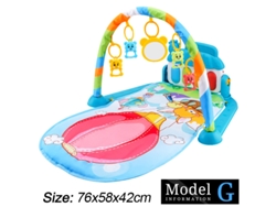 Gimnasio Musical Alfombra De Actividad Con Piano Pedal Para Bebés 0 36 Meses, Juguete Educativo Aeuzwr