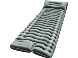 Colchoneta ultraligera para acampar con almohada inflable y compacta, ideal para viajes al aire libre MDUG