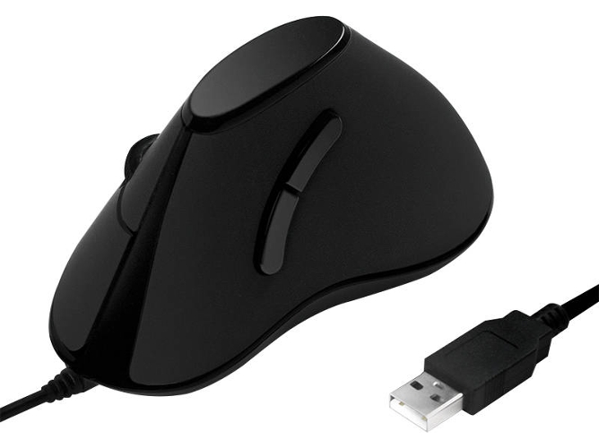 Ratón LOGILINK ID0158 (Óptico - 1000 dpi - Negro)