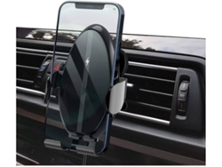 Cargador Carro Sem Fixação Qi Carregamento Rápido YIZHOOD Cáñamo Negro