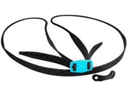 Gafas de Natación MADWAVE Cinta de Repuesto + Protección para Fosas Nasales (Negro)