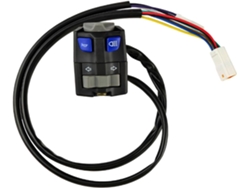 Juego De 2 Calcomanías Impermeables De Protección Lateral Para Automóviles De Fibra De Carbono Abs