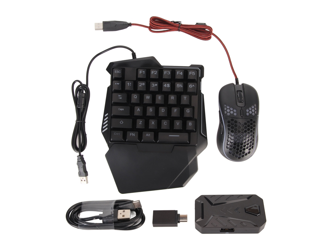 Kit Convertidor De Teclado De Diseño Silencioso Plug And Play Para Teclado Y Ratón De Juegos Para Ps4, Xbox One Y Switch